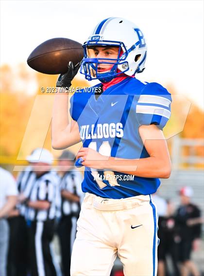Thumbnail 2 in Lawrenceburg @ Batesville (IHSAA 3A Sectional Semifinal)  photogallery.