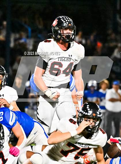 Thumbnail 3 in Lawrenceburg @ Batesville (IHSAA 3A Sectional Semifinal)  photogallery.