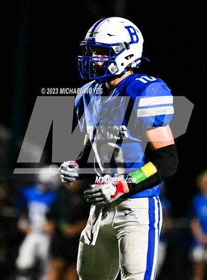 Thumbnail 3 in Lawrenceburg @ Batesville (IHSAA 3A Sectional Semifinal)  photogallery.