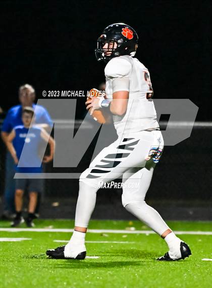 Thumbnail 3 in Lawrenceburg @ Batesville (IHSAA 3A Sectional Semifinal)  photogallery.