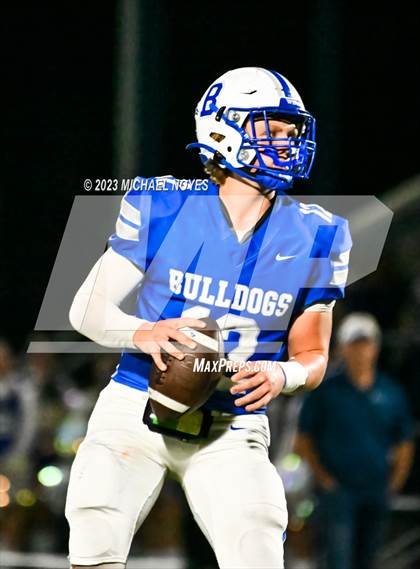 Thumbnail 3 in Lawrenceburg @ Batesville (IHSAA 3A Sectional Semifinal)  photogallery.