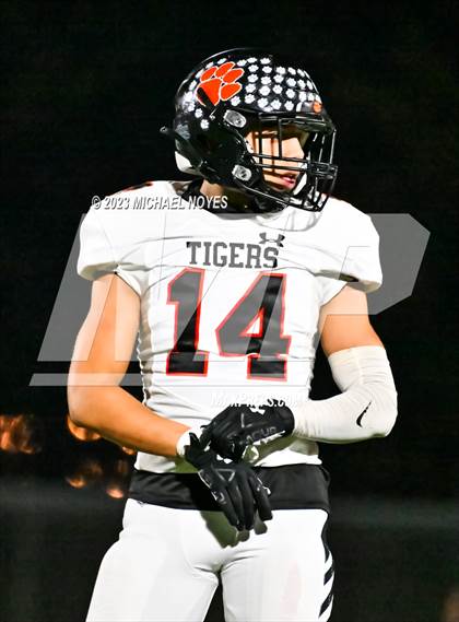 Thumbnail 3 in Lawrenceburg @ Batesville (IHSAA 3A Sectional Semifinal)  photogallery.