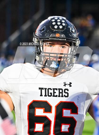 Thumbnail 3 in Lawrenceburg @ Batesville (IHSAA 3A Sectional Semifinal)  photogallery.