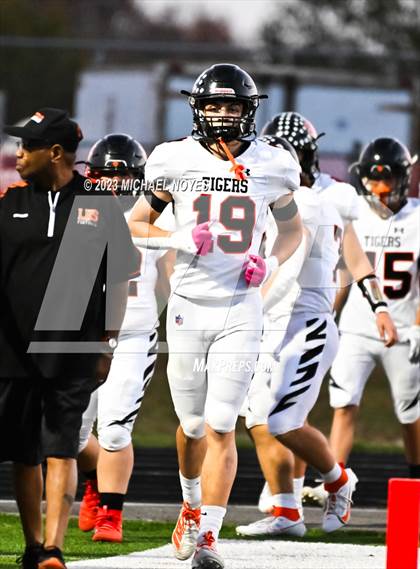 Thumbnail 3 in Lawrenceburg @ Batesville (IHSAA 3A Sectional Semifinal)  photogallery.