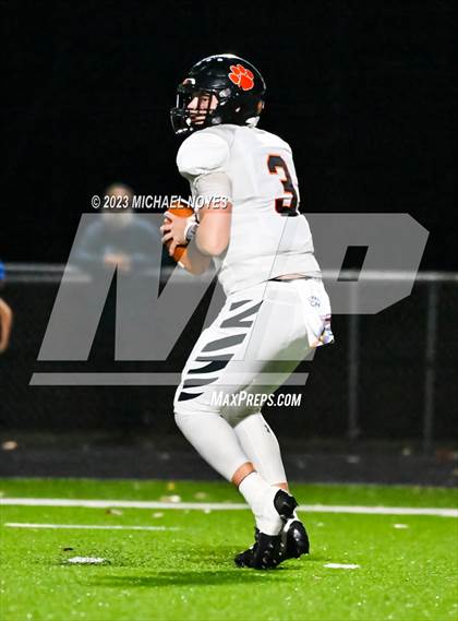 Thumbnail 2 in Lawrenceburg @ Batesville (IHSAA 3A Sectional Semifinal)  photogallery.