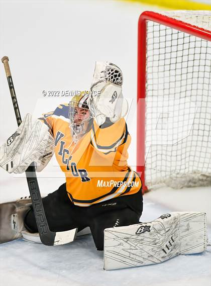 Thumbnail 1 in Victor vs. Penfield (NYSPHAA Section 5 Class A Final) photogallery.