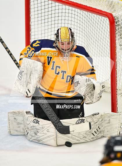 Thumbnail 2 in Victor vs. Penfield (NYSPHAA Section 5 Class A Final) photogallery.