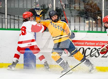 Thumbnail 2 in Victor vs. Penfield (NYSPHAA Section 5 Class A Final) photogallery.