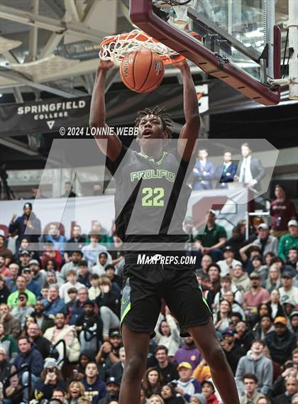 Thumbnail 2 in Montverde Academy vs. Prolific Prep (Spalding Hoophall Classic) photogallery.