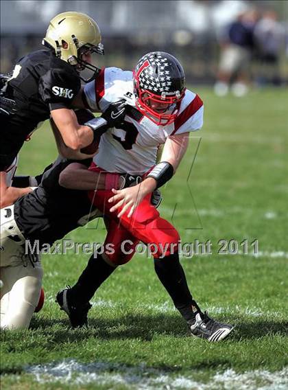 Thumbnail 1 in Jacksonville @ Sacred Heart-Griffin (IHSA Class 5A  1st Round) photogallery.