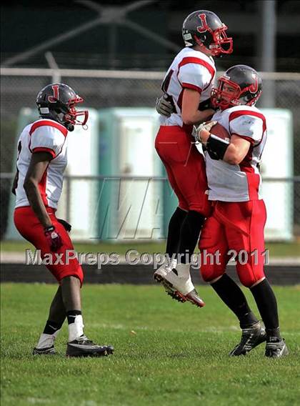 Thumbnail 3 in Jacksonville @ Sacred Heart-Griffin (IHSA Class 5A  1st Round) photogallery.