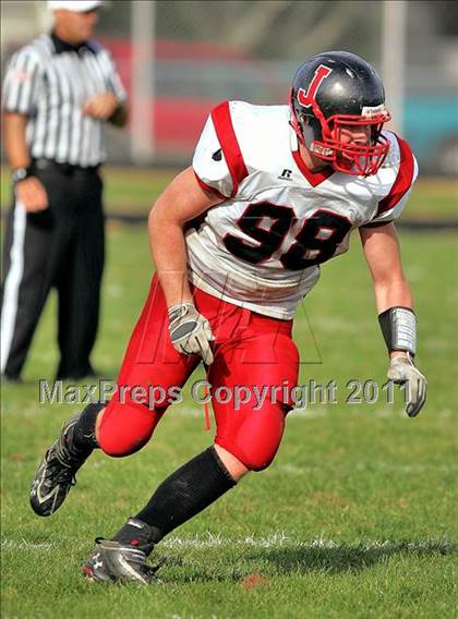 Thumbnail 3 in Jacksonville @ Sacred Heart-Griffin (IHSA Class 5A  1st Round) photogallery.