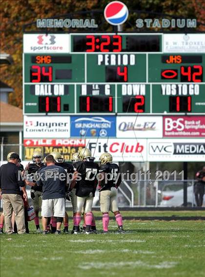 Thumbnail 2 in Jacksonville @ Sacred Heart-Griffin (IHSA Class 5A  1st Round) photogallery.