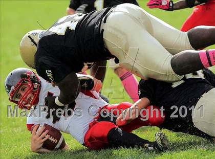 Thumbnail 3 in Jacksonville @ Sacred Heart-Griffin (IHSA Class 5A  1st Round) photogallery.