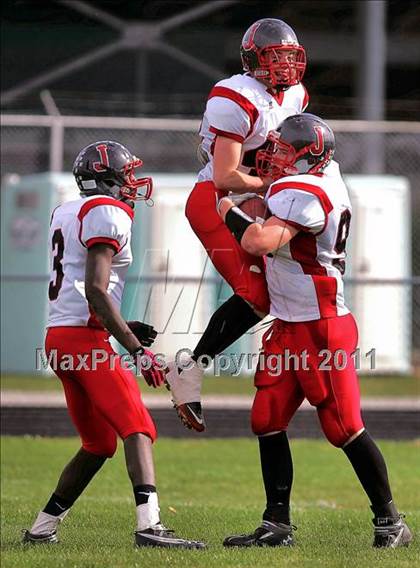 Thumbnail 1 in Jacksonville @ Sacred Heart-Griffin (IHSA Class 5A  1st Round) photogallery.