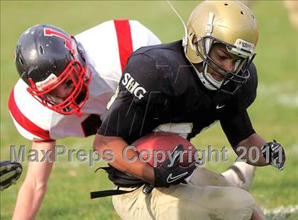 Thumbnail 3 in Jacksonville @ Sacred Heart-Griffin (IHSA Class 5A  1st Round) photogallery.