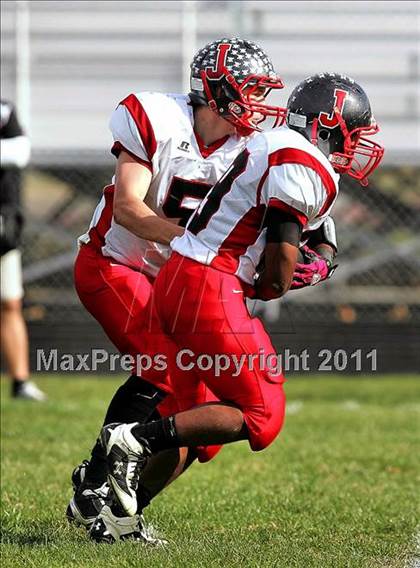 Thumbnail 1 in Jacksonville @ Sacred Heart-Griffin (IHSA Class 5A  1st Round) photogallery.