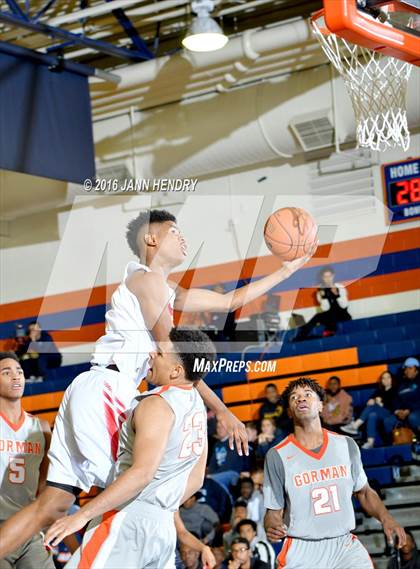 Thumbnail 1 in Bishop Gorman vs. Westchester (Tarkanian Classic) photogallery.