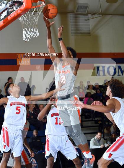 Thumbnail 2 in Bishop Gorman vs. Westchester (Tarkanian Classic) photogallery.