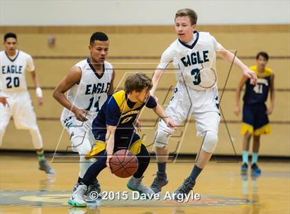 Thumbnail 1 in Rockwell vs Juan Diego Catholic (Eagle Holiday Shootout) photogallery.