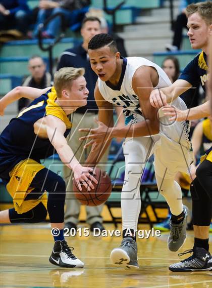 Thumbnail 2 in Rockwell vs Juan Diego Catholic (Eagle Holiday Shootout) photogallery.