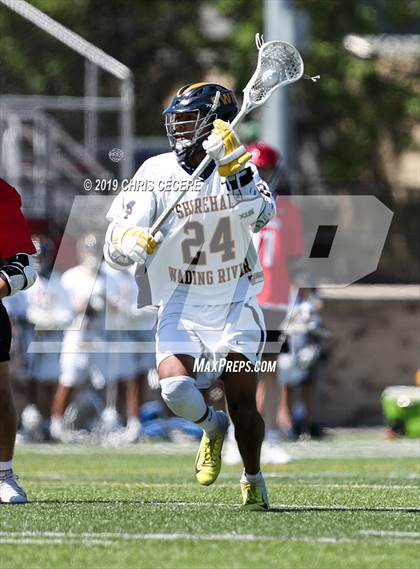 Thumbnail 1 in Jamesville-DeWitt vs. Shoreham-Wading River (NYSPHSAA Class C Final) photogallery.