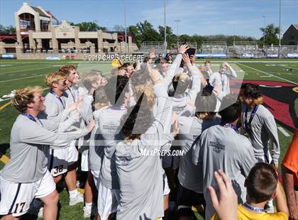 Thumbnail 1 in Jamesville-DeWitt vs. Shoreham-Wading River (NYSPHSAA Class C Final) photogallery.