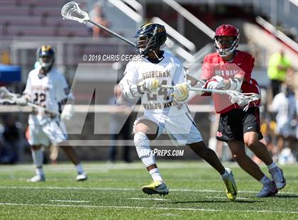 Thumbnail 3 in Jamesville-DeWitt vs. Shoreham-Wading River (NYSPHSAA Class C Final) photogallery.