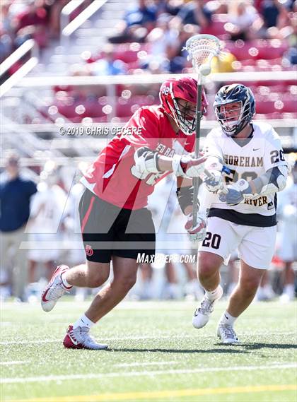 Thumbnail 2 in Jamesville-DeWitt vs. Shoreham-Wading River (NYSPHSAA Class C Final) photogallery.