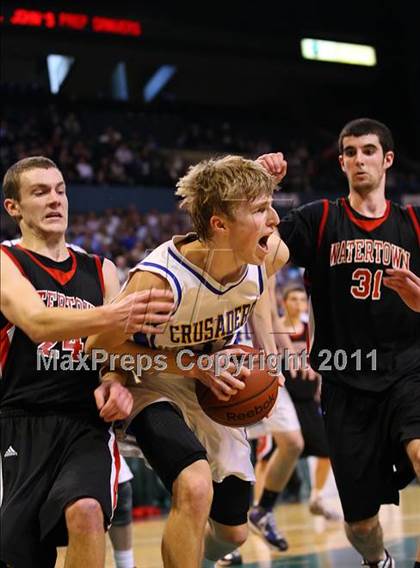 Thumbnail 1 in Watertown vs Whitinsville Christian (MIAA Division 3 Final) photogallery.