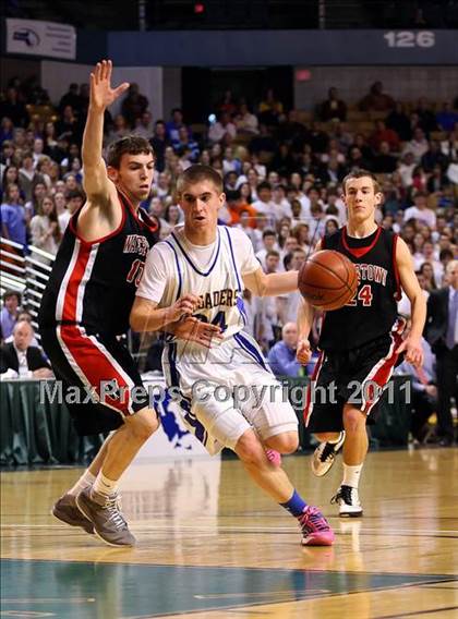 Thumbnail 1 in Watertown vs Whitinsville Christian (MIAA Division 3 Final) photogallery.