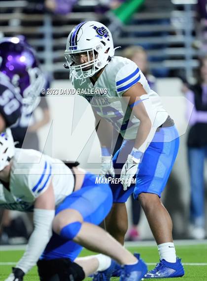 Thumbnail 1 in Gunter vs Jacksboro (UIL 3A DII Quarterfinal Playoff) photogallery.