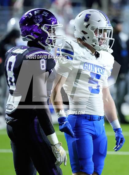 Thumbnail 1 in Gunter vs Jacksboro (UIL 3A DII Quarterfinal Playoff) photogallery.