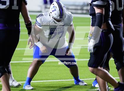 Thumbnail 2 in Gunter vs Jacksboro (UIL 3A DII Quarterfinal Playoff) photogallery.