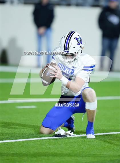 Thumbnail 1 in Gunter vs Jacksboro (UIL 3A DII Quarterfinal Playoff) photogallery.