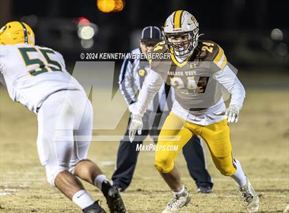 Thumbnail 3 in Kingsburg @ Golden West (CIF CS Division II Quarterfinal) photogallery.