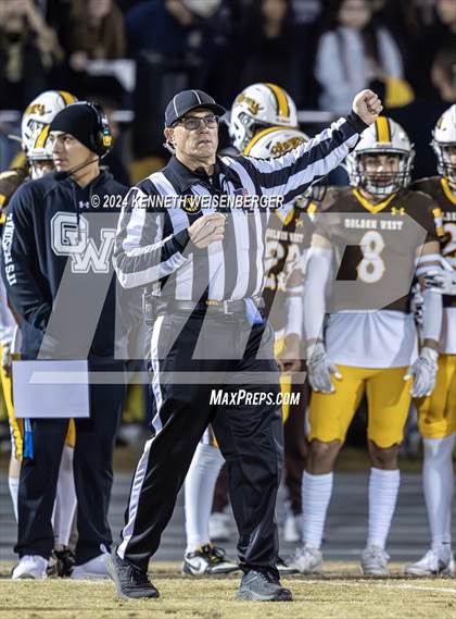 Thumbnail 1 in Kingsburg @ Golden West (CIF CS Division II Quarterfinal) photogallery.