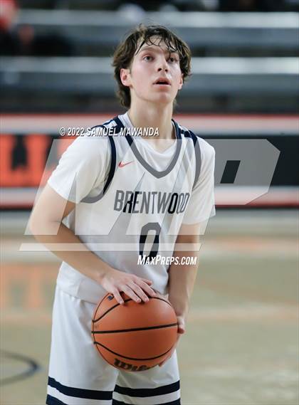 Thumbnail 2 in Brentwood School vs St. Anthony (Beverly Hills Tournament) photogallery.
