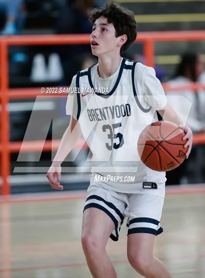 Thumbnail 3 in Brentwood School vs St. Anthony (Beverly Hills Tournament) photogallery.