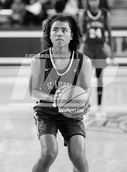 Thumbnail 1 in Brentwood School vs St. Anthony (Beverly Hills Tournament) photogallery.