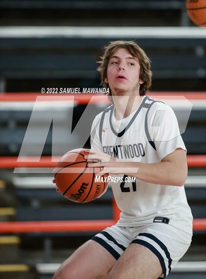 Thumbnail 3 in Brentwood School vs St. Anthony (Beverly Hills Tournament) photogallery.