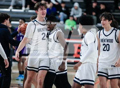 Thumbnail 2 in Brentwood School vs St. Anthony (Beverly Hills Tournament) photogallery.