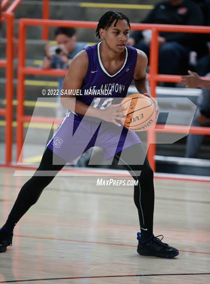 Thumbnail 3 in Brentwood School vs St. Anthony (Beverly Hills Tournament) photogallery.