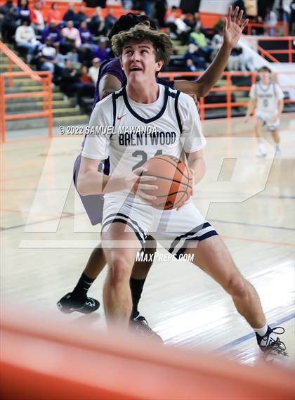 Thumbnail 1 in Brentwood School vs St. Anthony (Beverly Hills Tournament) photogallery.