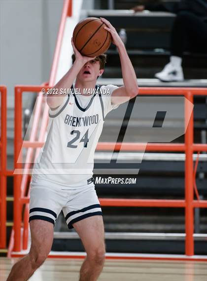 Thumbnail 1 in Brentwood School vs St. Anthony (Beverly Hills Tournament) photogallery.