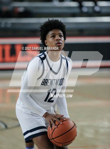 Thumbnail 1 in Brentwood School vs St. Anthony (Beverly Hills Tournament) photogallery.