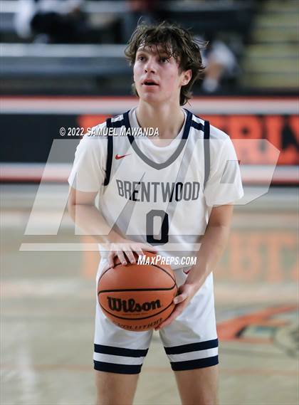 Thumbnail 1 in Brentwood School vs St. Anthony (Beverly Hills Tournament) photogallery.