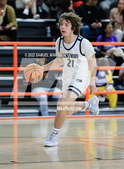 Thumbnail 3 in Brentwood School vs St. Anthony (Beverly Hills Tournament) photogallery.