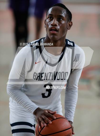 Thumbnail 1 in Brentwood School vs St. Anthony (Beverly Hills Tournament) photogallery.