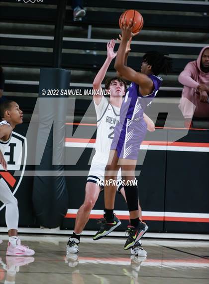 Thumbnail 1 in Brentwood School vs St. Anthony (Beverly Hills Tournament) photogallery.